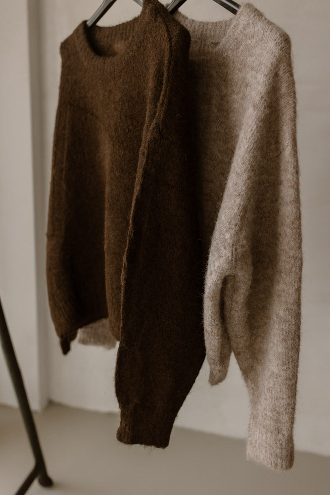 Sweater Lily dark brown