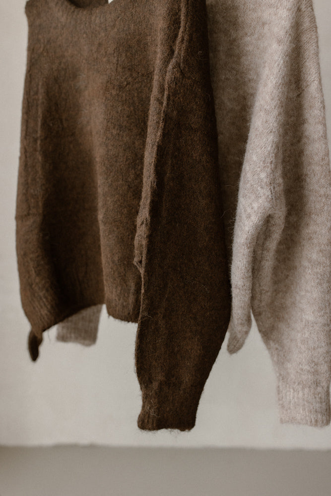 Sweater Lily light brown