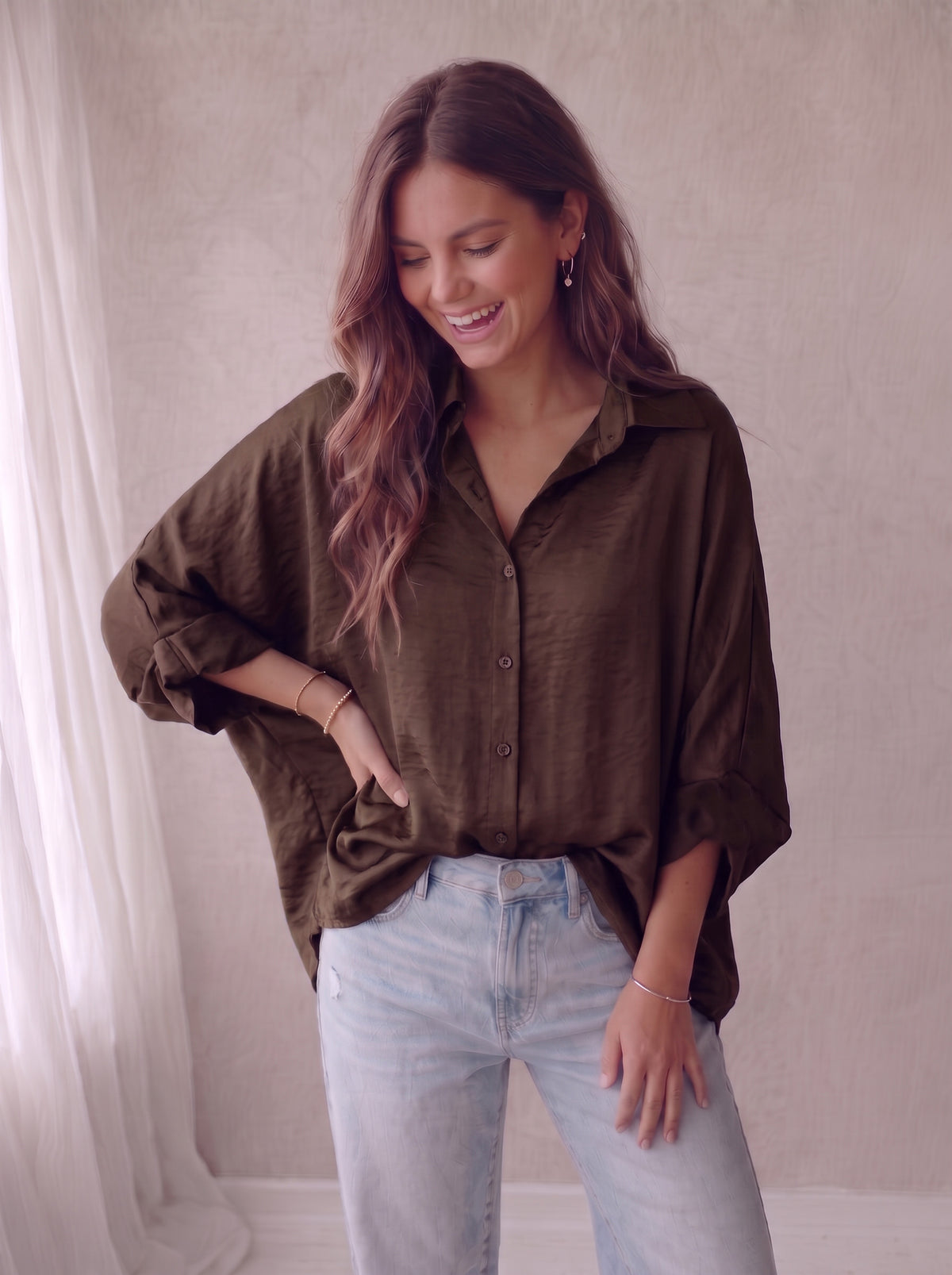 Bluse Suus - Braun