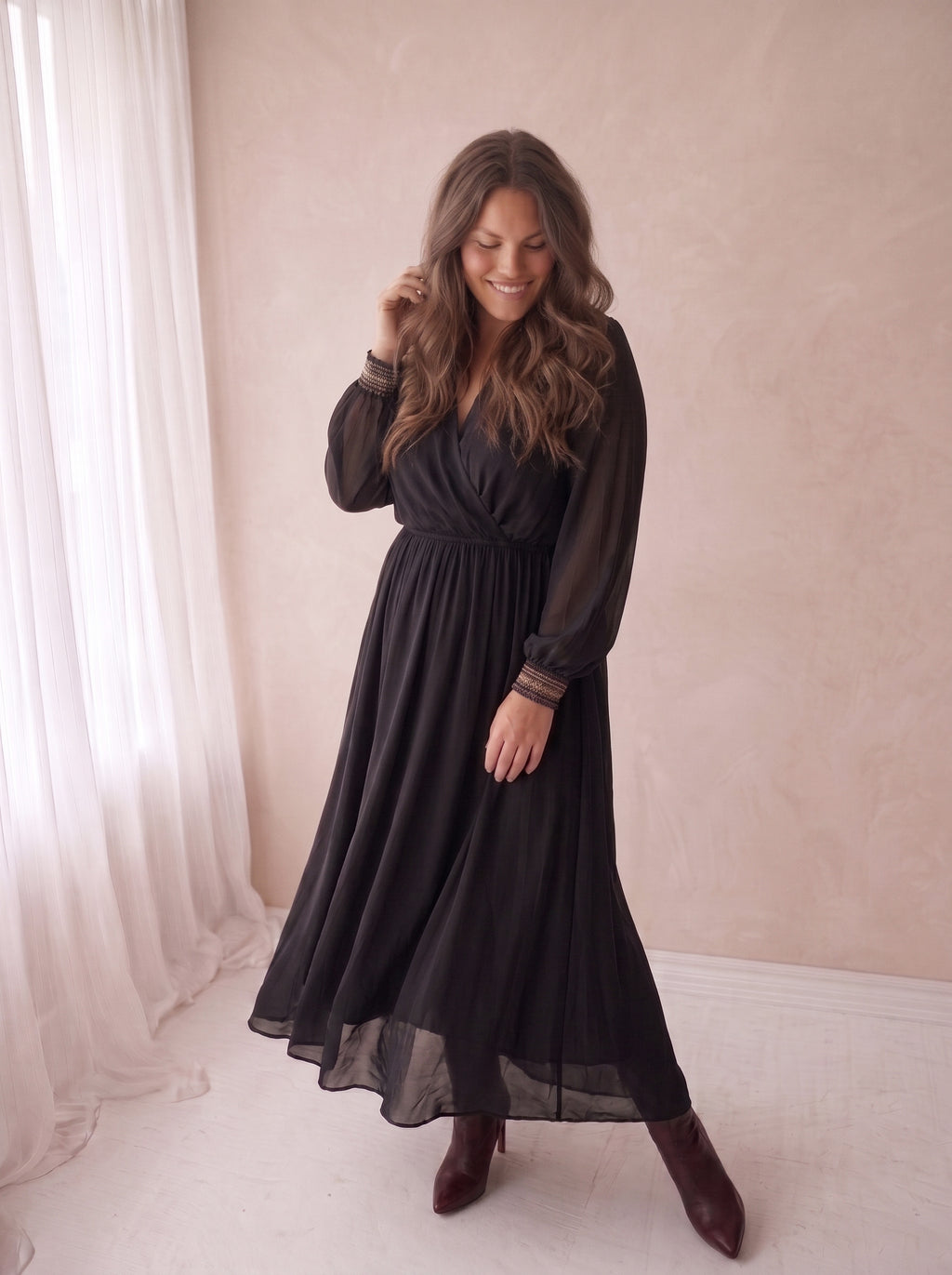 Robe de soirée Lola - Noir