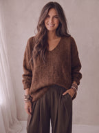 Pullover Mies - Braun