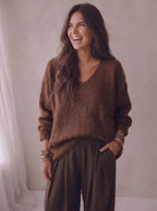 Pullover Mies - Braun