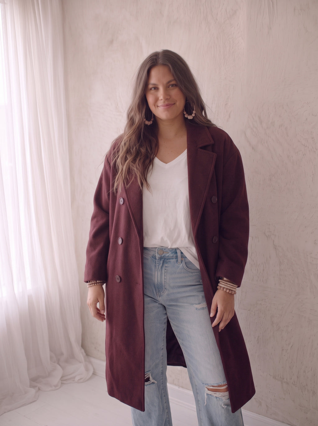 Marieke Jacket - Burgundy