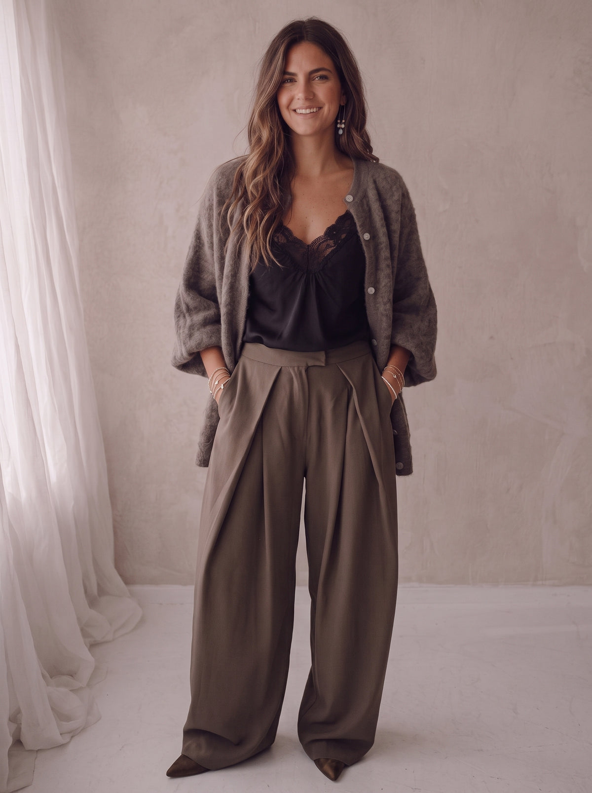 Nova Trousers - Taupe