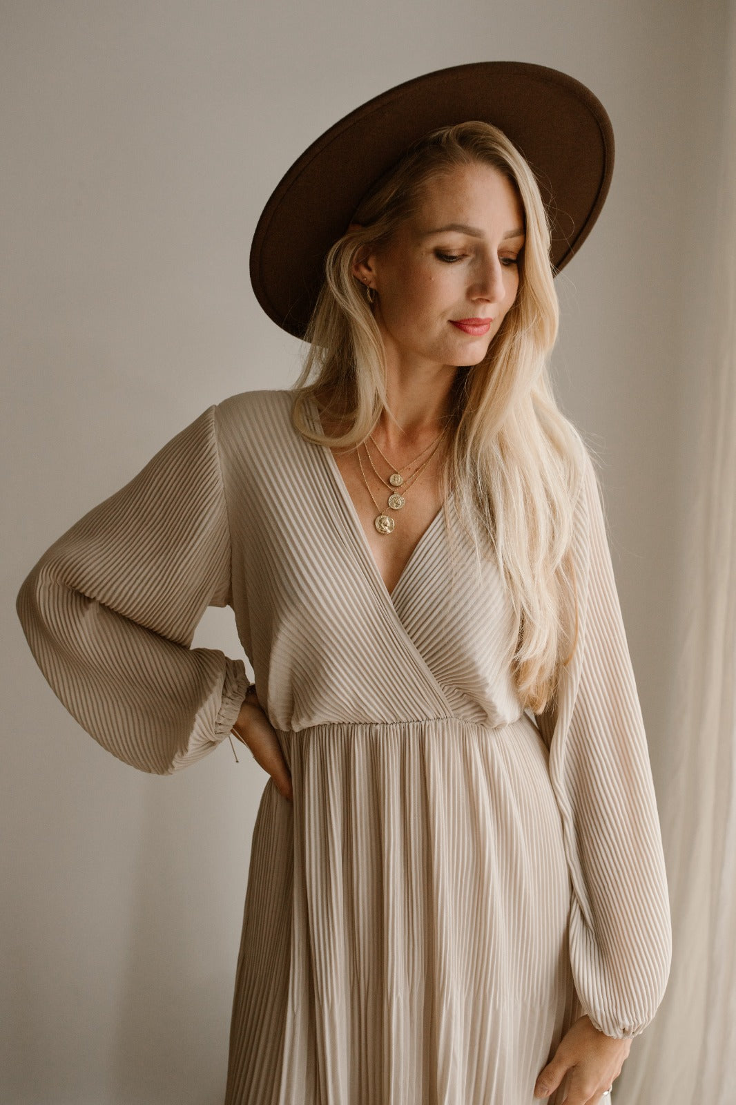 Jurk Fem Creme