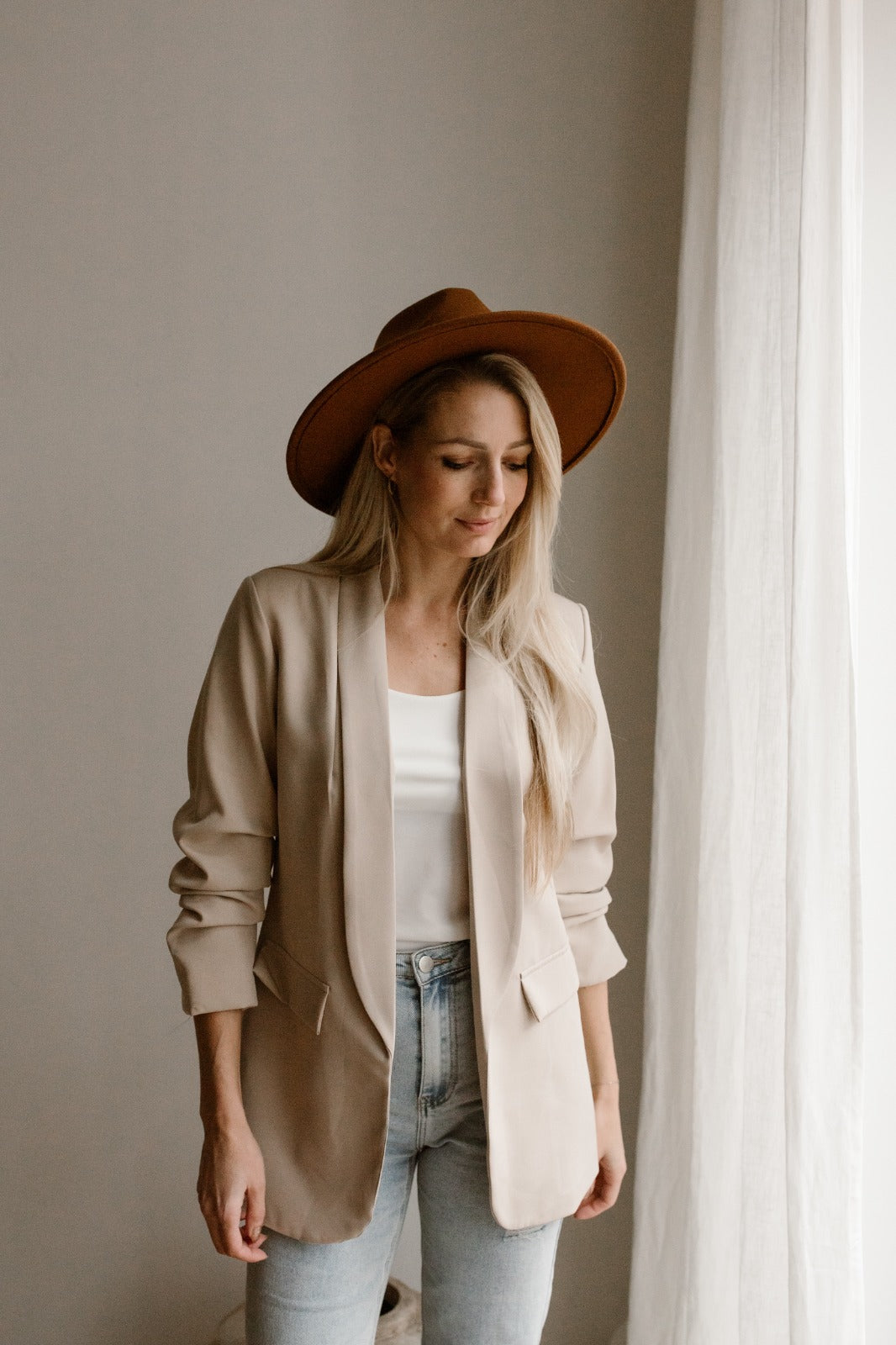 Blazer Juul Beige