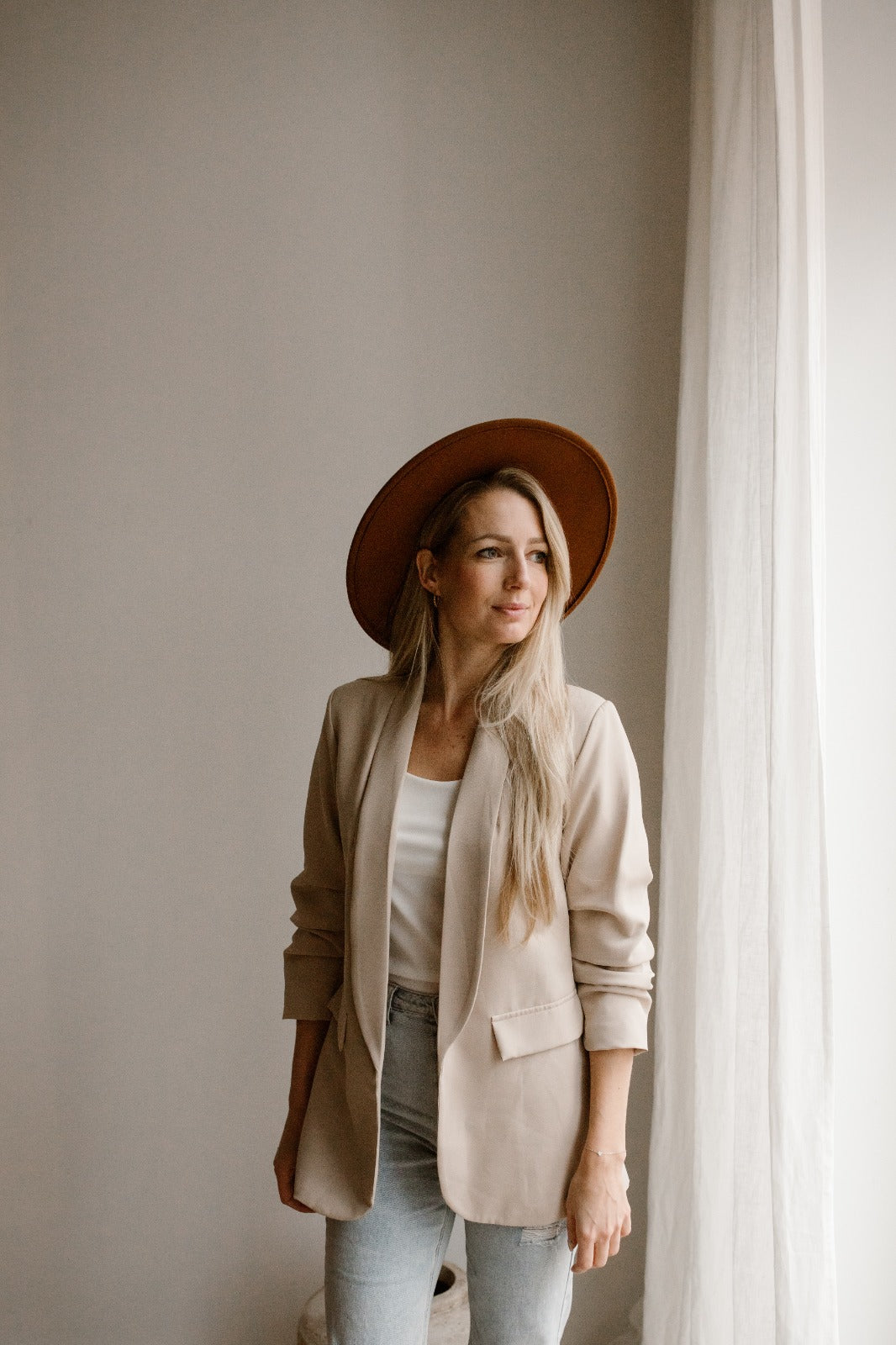 Blazer Juul Beige