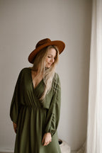Jurk Lola Leger Groen