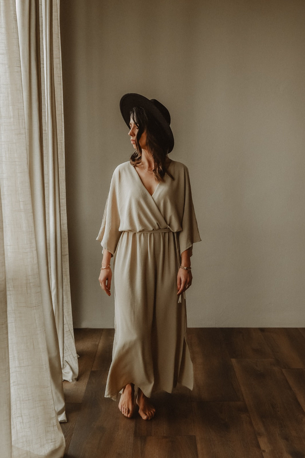 Kleid Jet Beige