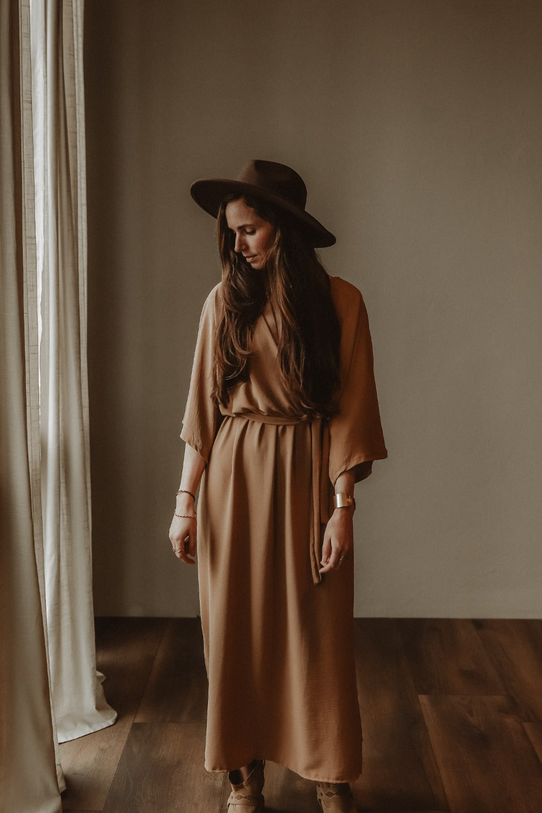 Kleid Jet Light Camel