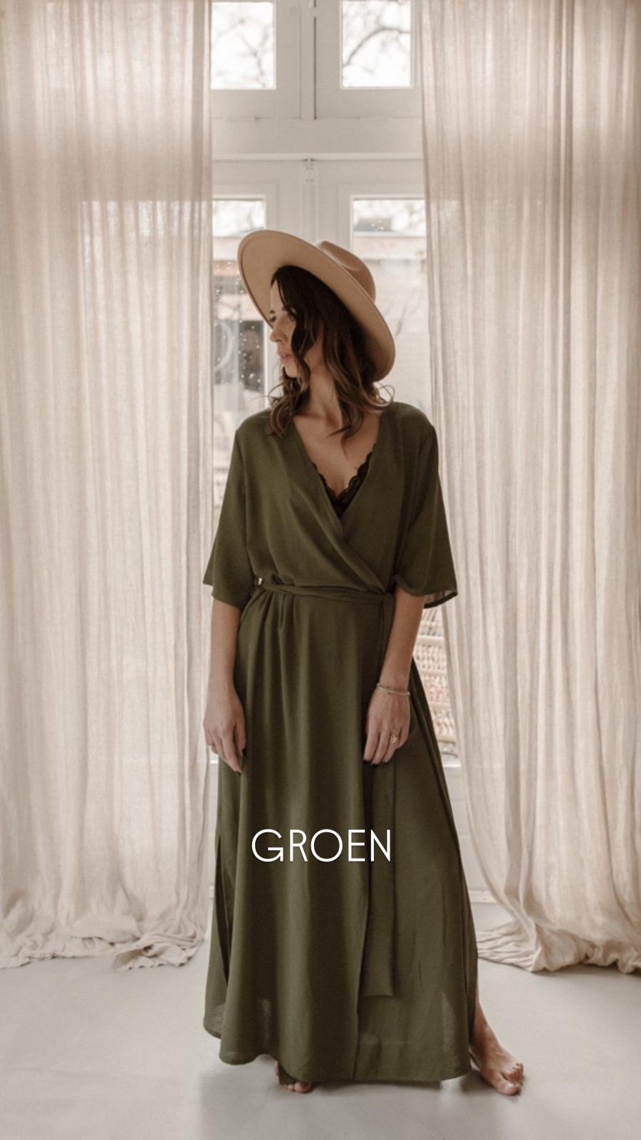 Jurk Noor groen