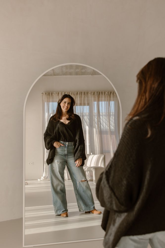 Strickjacke Sara Creme