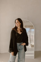 Strickjacke Sara Creme