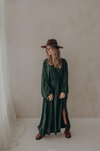 Kleid Modell Lola dunkelgrün