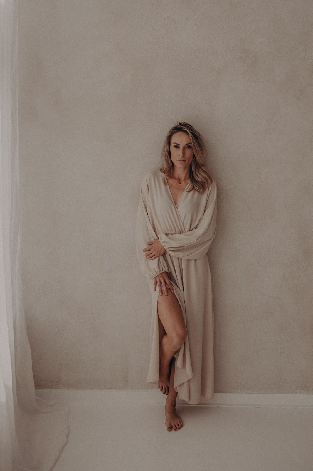 Kleid Lola Beige (Lieferzeit ca. 2,5 Wochen)