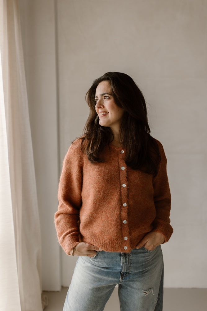 Cardigan Moos Crème