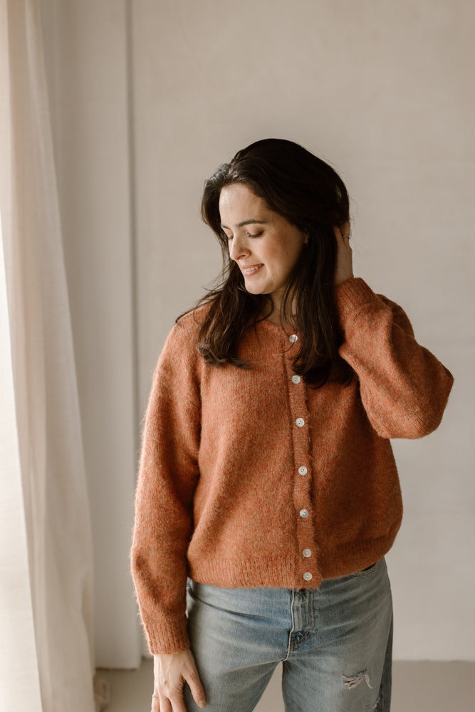 Cardigan Moos Crème